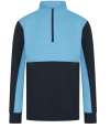 LV874 1/4 Zip Tracksuit Top Navy / sky blue colour image